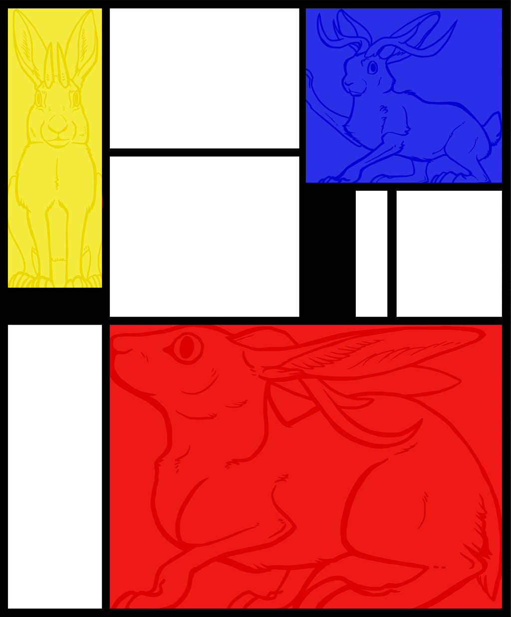 Odd Squad Jackalope - Mondrian